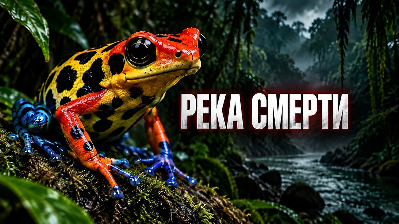 НЕ ПРИКАСАЙСЯ! РЕКА СМЕРТИ ! КРАСОТА КОТОРАЯ УБИВАЕТ! | САМЫЕ ЯДОВИТЫЕ СУЩЕСТВА🐸☠️#амазонка #джунгли
