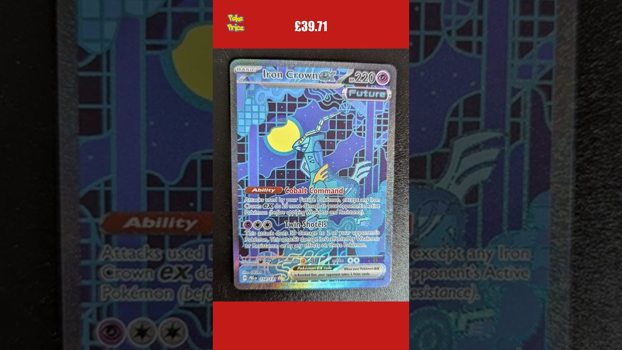 Iron Crown ex - Prismatic Evolutions - 158/131 - Pokemon Card TCG