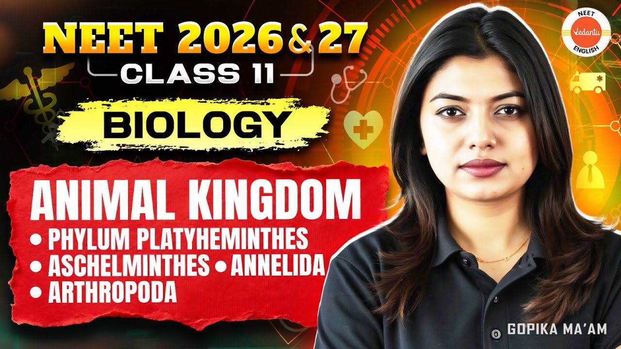 Animal Kingdom | Class 11 | Biology | NEET 2026 & 2027 | Gopika Ma'am