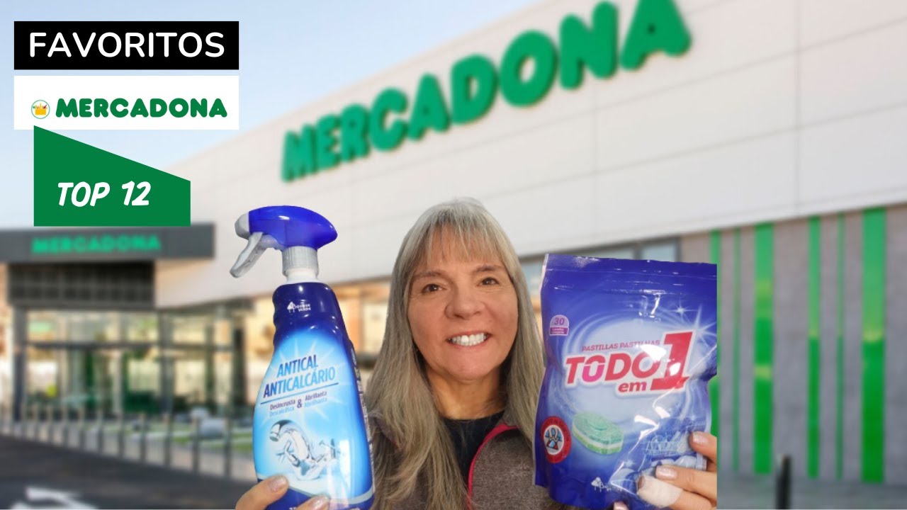 OS MEUS FAVORITOS DO MERCADONA/TOP 12/HIGIENE E LIMPEZA