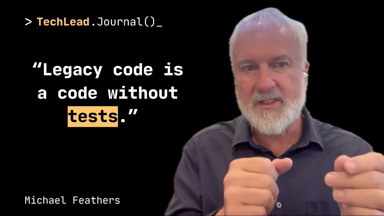 Working Effectively with Legacy Code and AI Coding Assistant - Michael Feathers