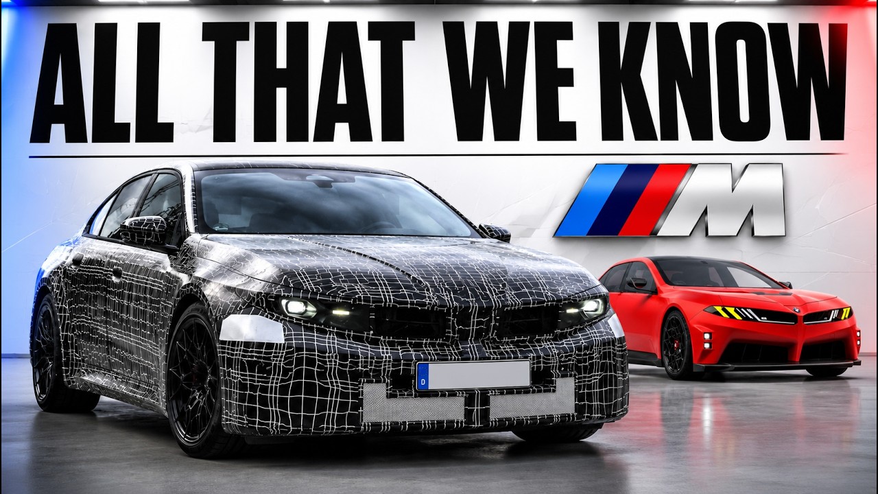BMW M3 EV 2027: всё, что нужно знать