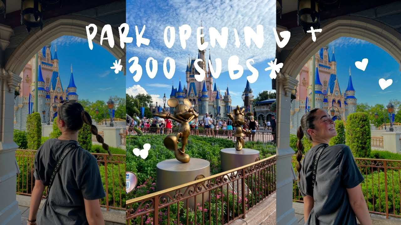ROPE DROPPING MAGIC KINGDOM FOR THE FIRST TIME + 300 SUBS!! -DCP 2023--