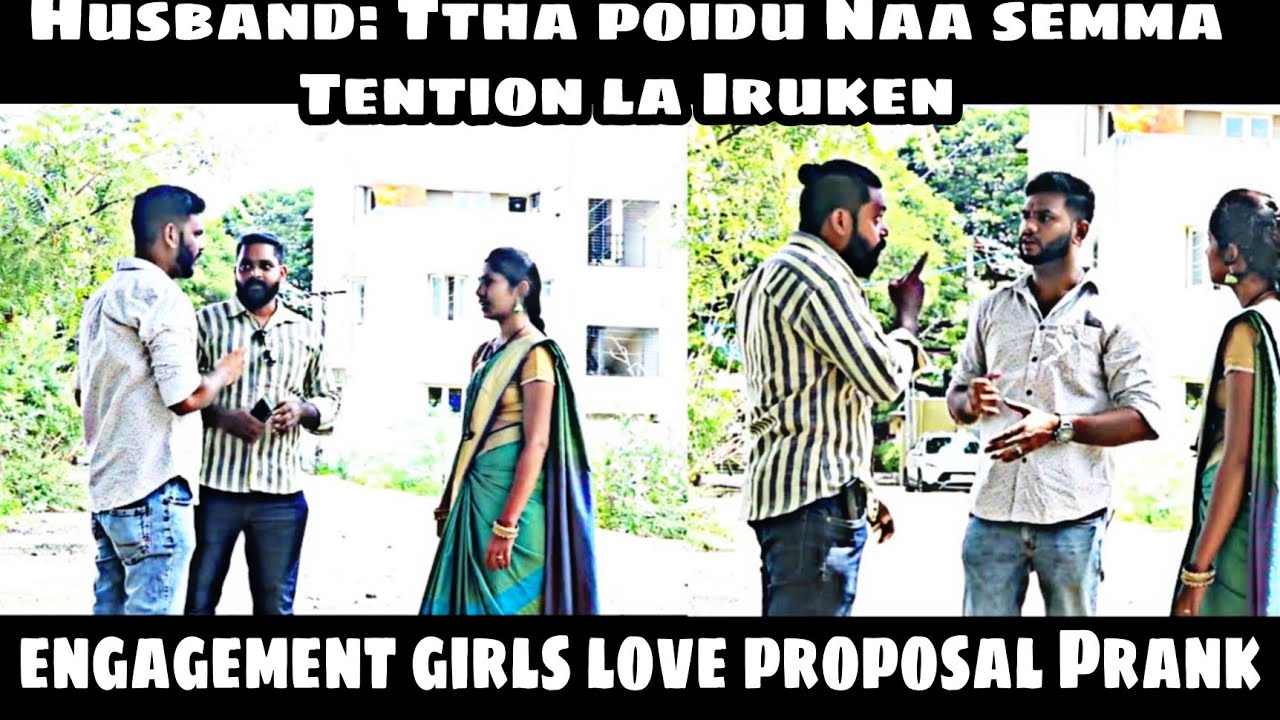 Love proposal prank | Lover prank | Love proposal prank to Engagement Girl | Flirting prank | vjs