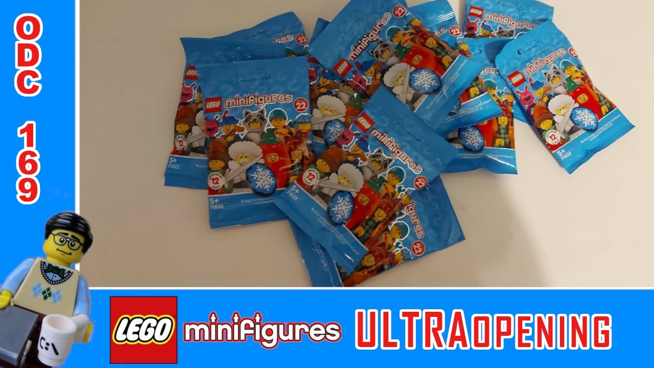 Lego Minifigures 71032 - seria 22 / ULTRAOPENING