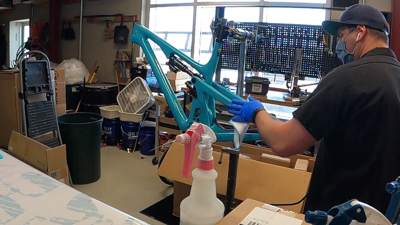 YetiSB130 Build with Ride Wrap
