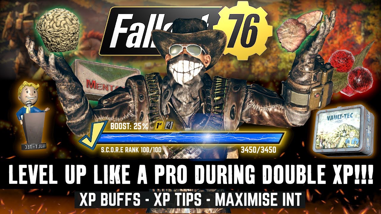 LEVEL UP FAST during DOUBLE XP Weekend in Fallout 76 with this helpful guide!!