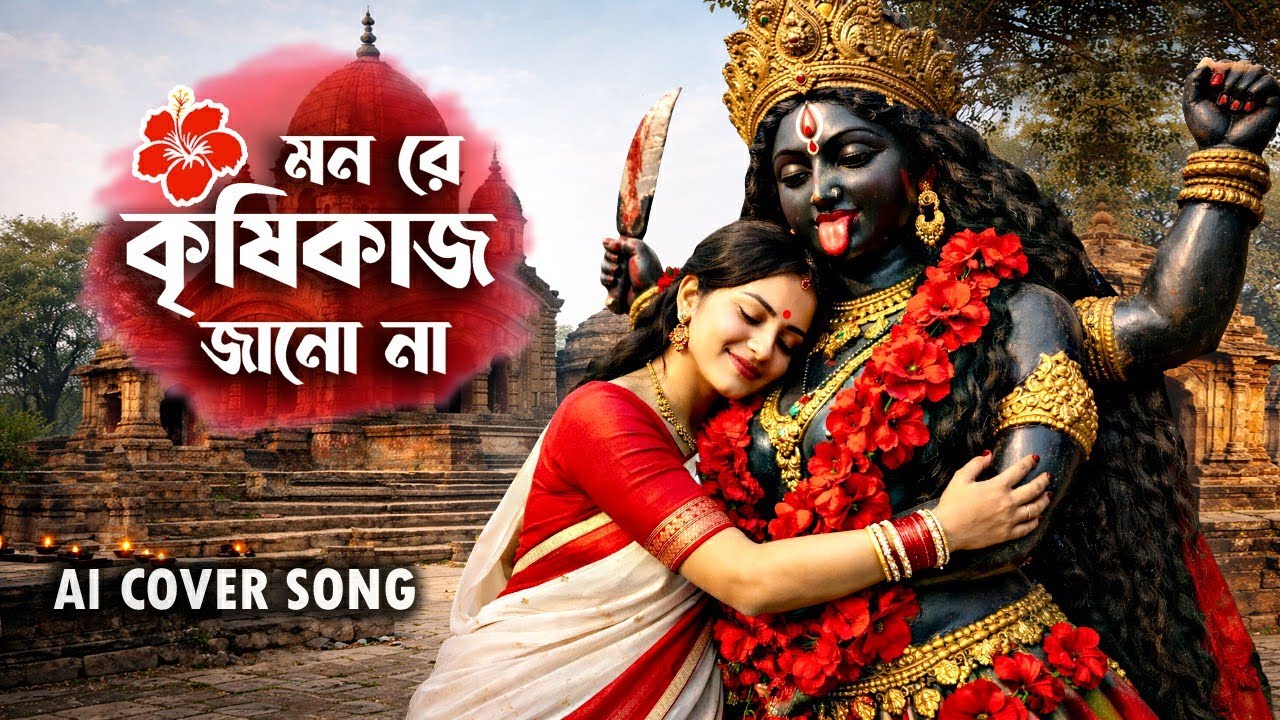 মন রে কৃষিকাজ জানো না | Ramprasad Sen | Shyama Sangeet | Arijit Singh | Devotional AI Cover Song