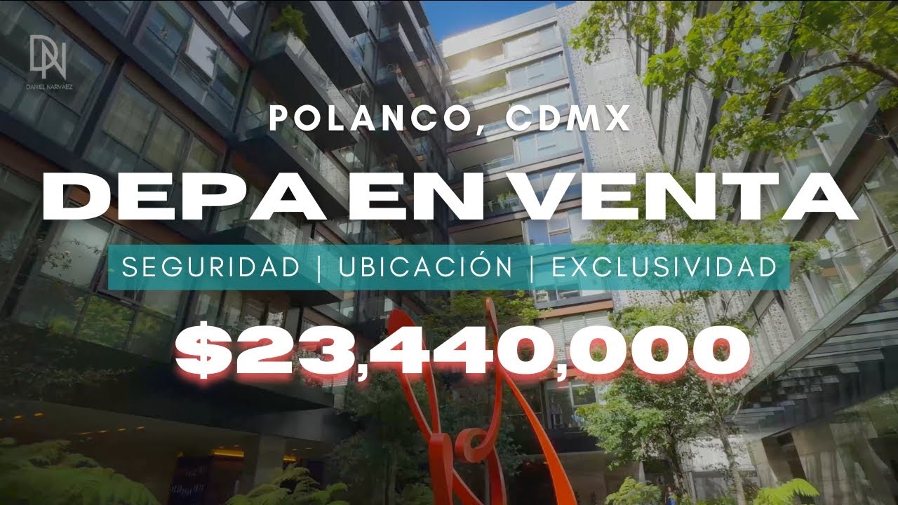 DEPARTAMENTOS DE LUJO EN POLANCO DESDE 16 MILLONES DE PESOS | #hometour AVENUE #polanco