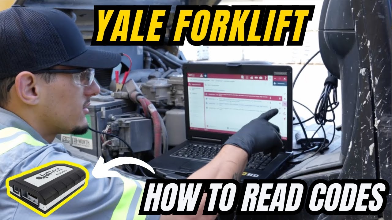 YALE Forklift Throwing codes - Troubleshooting using JALTEST