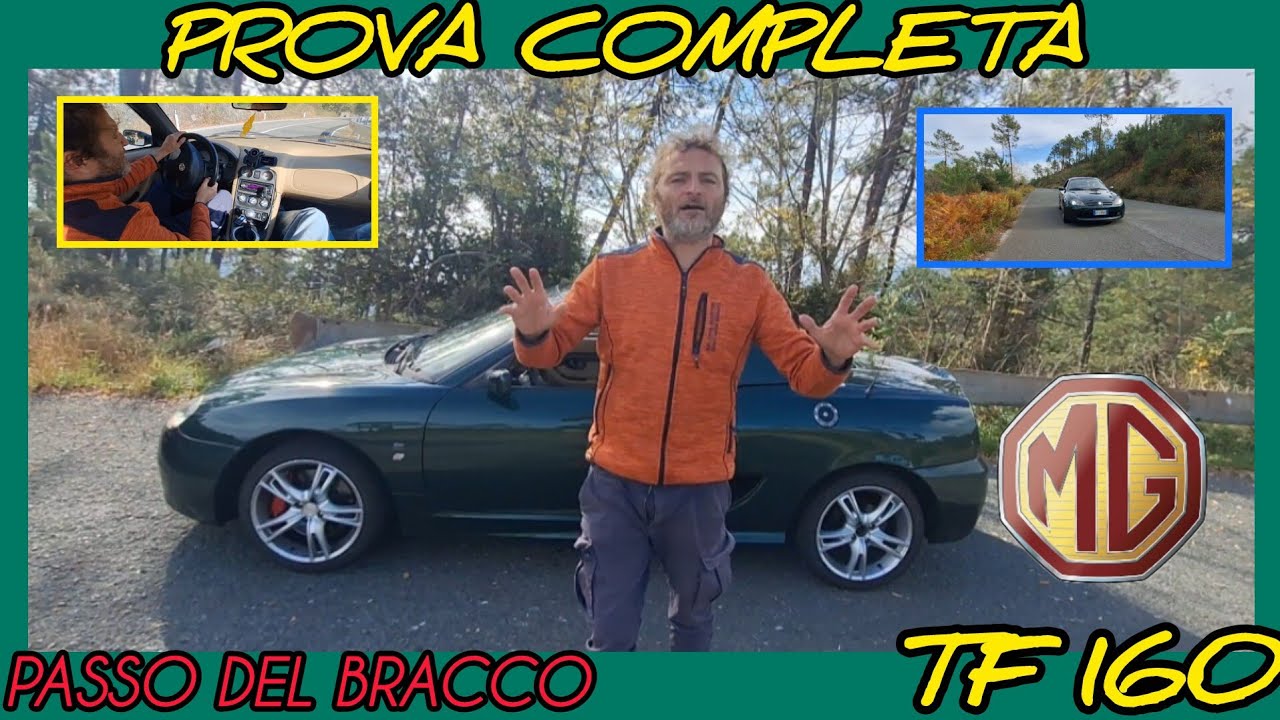 MG TF 160 prova completa (205000 km) E NON SENTIRLI....!!!!