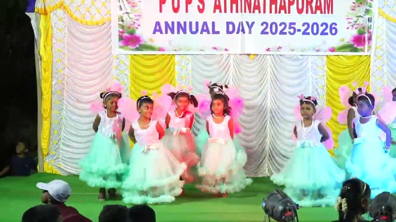 Annual Day 2026 - Dance By UKG Girls - PUPS GOVT School