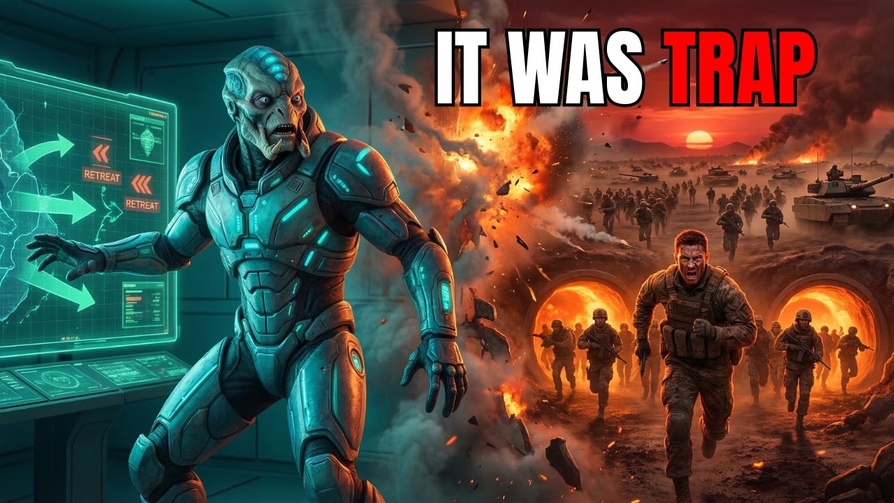 Alien General Assumed the Human Army Was Retreating | They Were Flanking | HFY