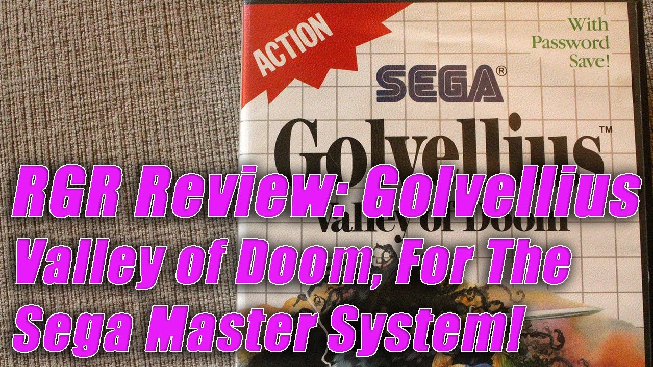 RGR Review: Golvellius Review for the Sega Master System!