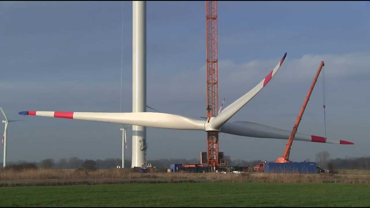 Senvion Windpark Kroegershamm Errichtung einer Windkraftanlage