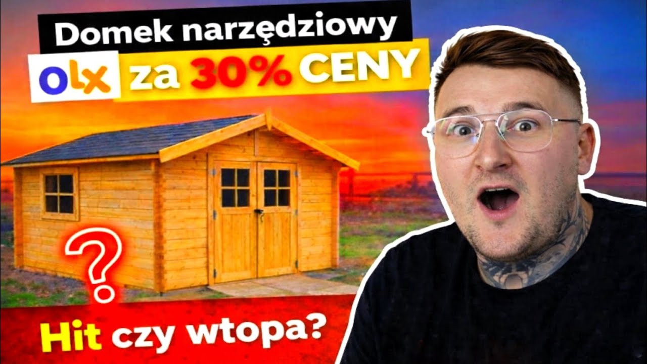 Drewniany domek z OLX za 30 % ceny... HIT czy TOTALNA PORAŻKA ?