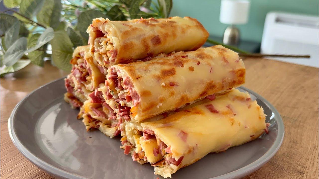 SLANE PICA PALAČINKE IZ RERNE❤️MERE NA ČAŠU 🥰PRAVE SE ZA TREN - Viral Pizza Pancakes 🍕