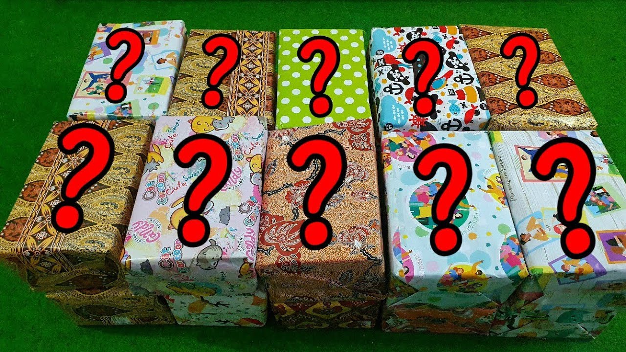 KOTAK MISTERI SEGEDE GINI CUMA 5REBU!!! LANGSUNG UNBOXING DAH