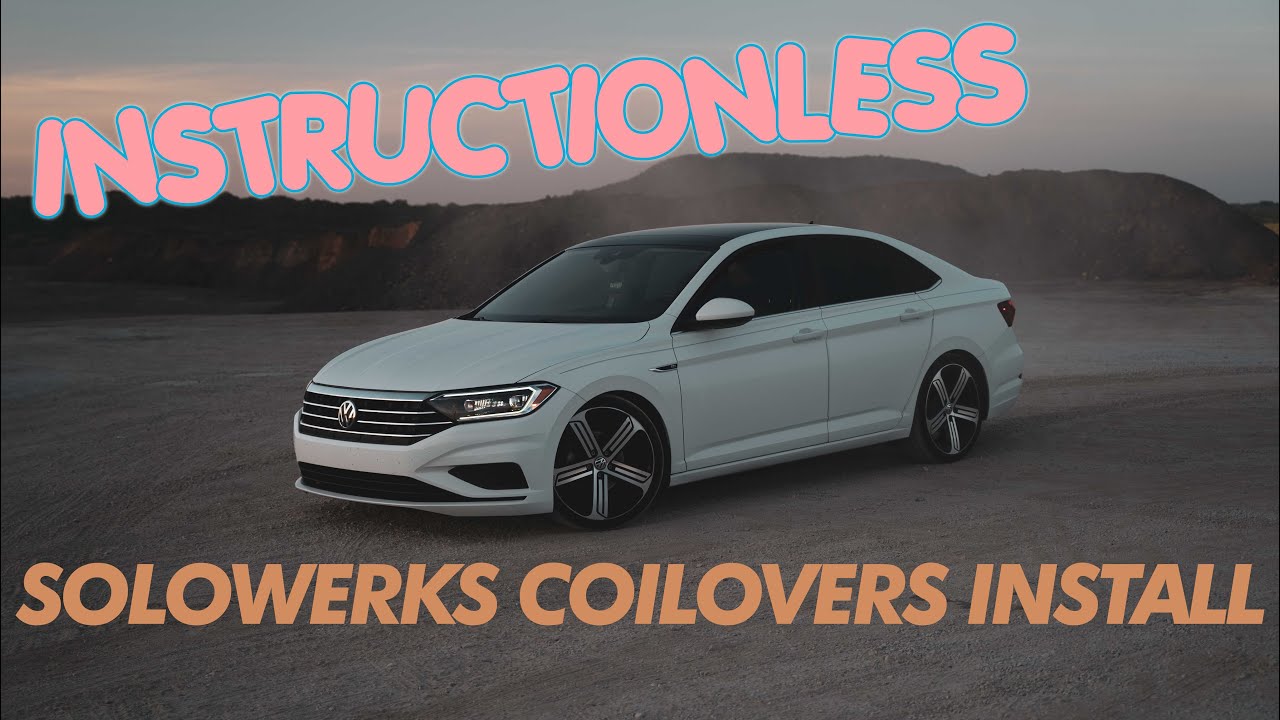 Установка койловеров MK7 Volkswagen Jetta Solowerks // БЕЗ ИНСТРУКЦИЙ