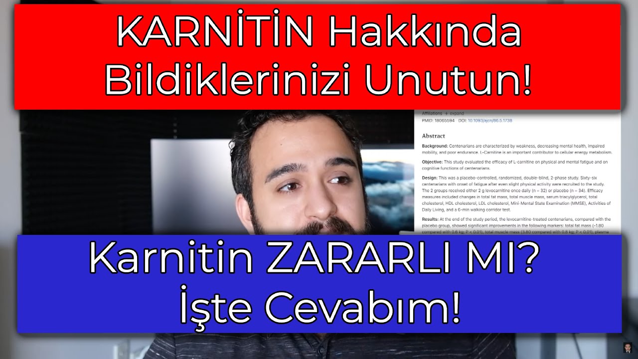 L-Karnitin Ne İşe Yarıyor? Zararlı Mı? Bildiklerinizi Unutun!