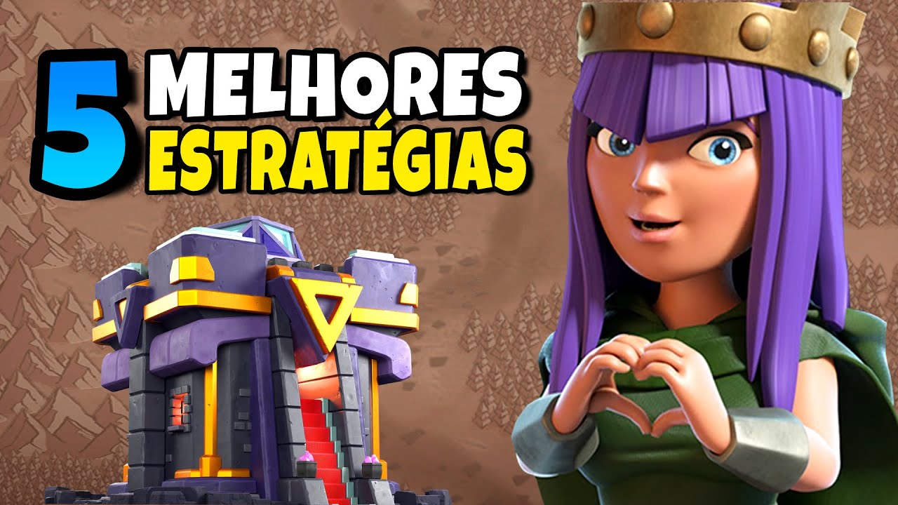 AS 5 MELHORES ESTRATÉGIAS PARA PT EM CV15 | Clash Of Clans