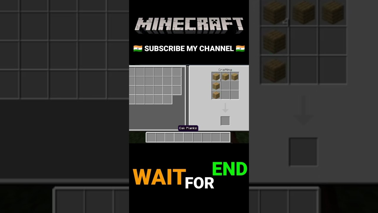 How To Make Chest in Minecraft #shorts