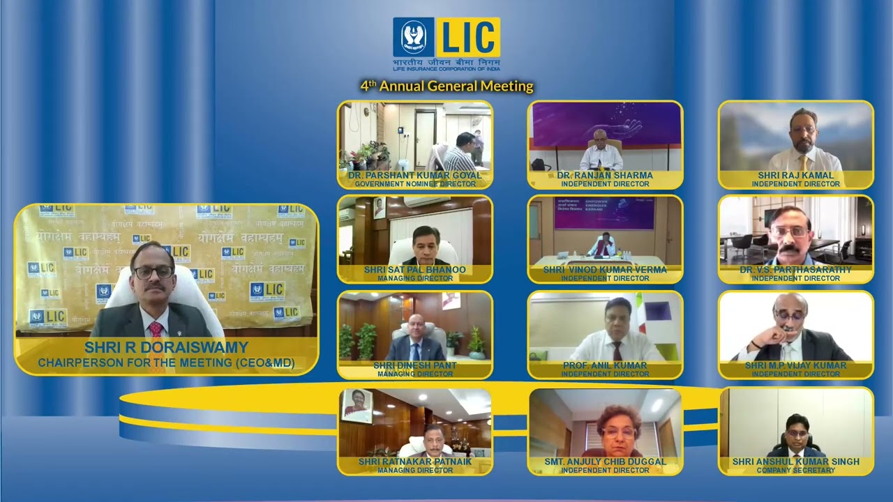 Life Insurance Corporation of India  AGM 2025 | LIC Annual General Meeting FY 24-25