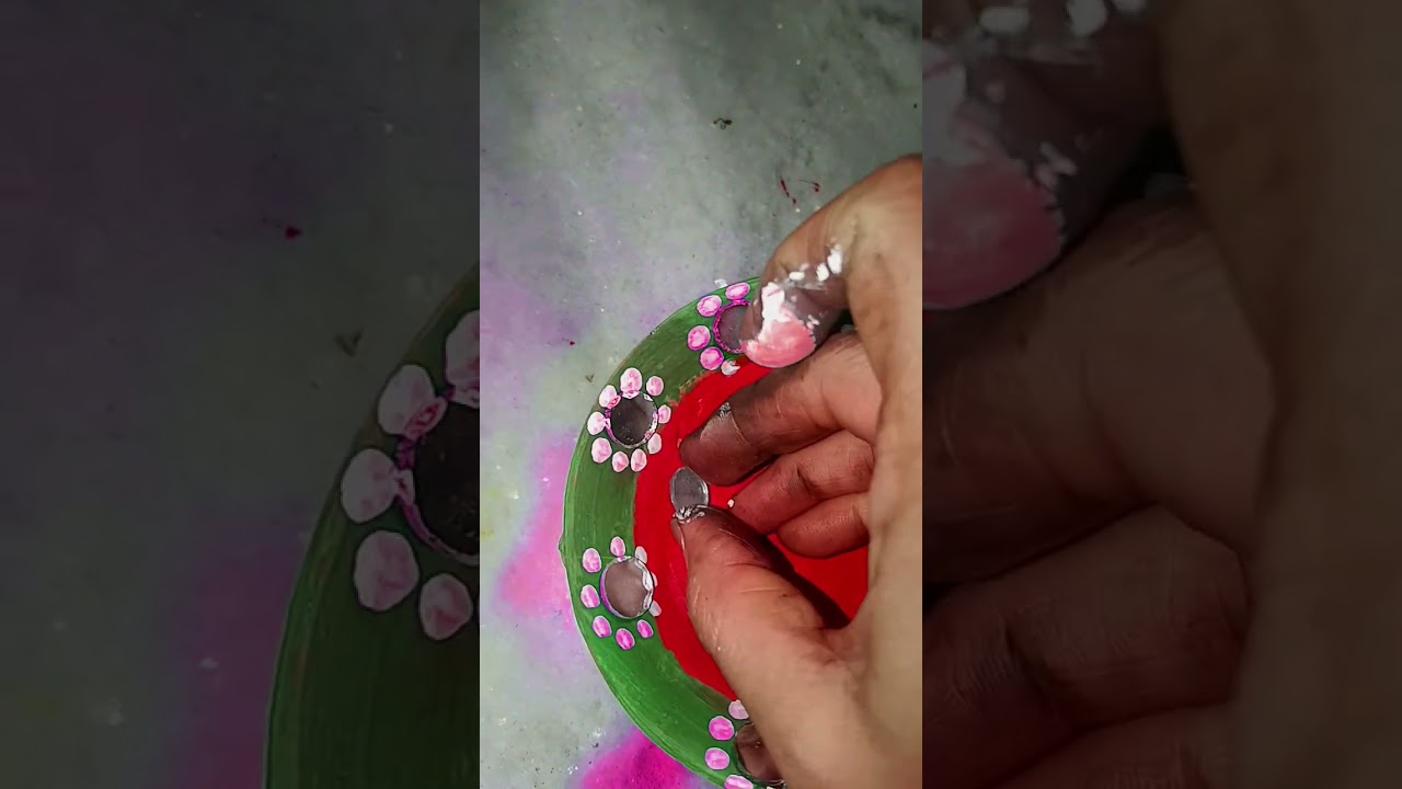 DIY Navratri diya #