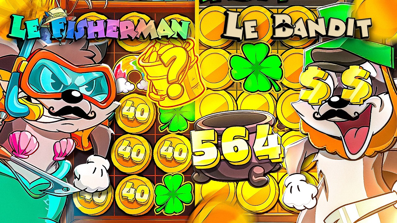 LE FISHERMAN VS LE BANDIT SLOT | $1,000 BATTLE