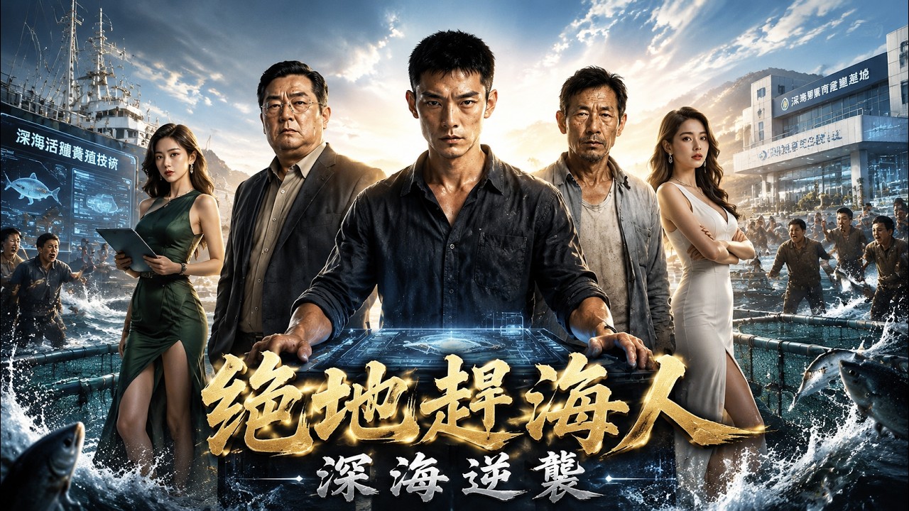 【绝地赶海人，深海逆袭】遭舅舅剋扣排擠，他靠廢設備逆襲深海！揭穿陷害，帶漁民暴富#短劇 #AI短劇 #心願劇社 #中文短劇