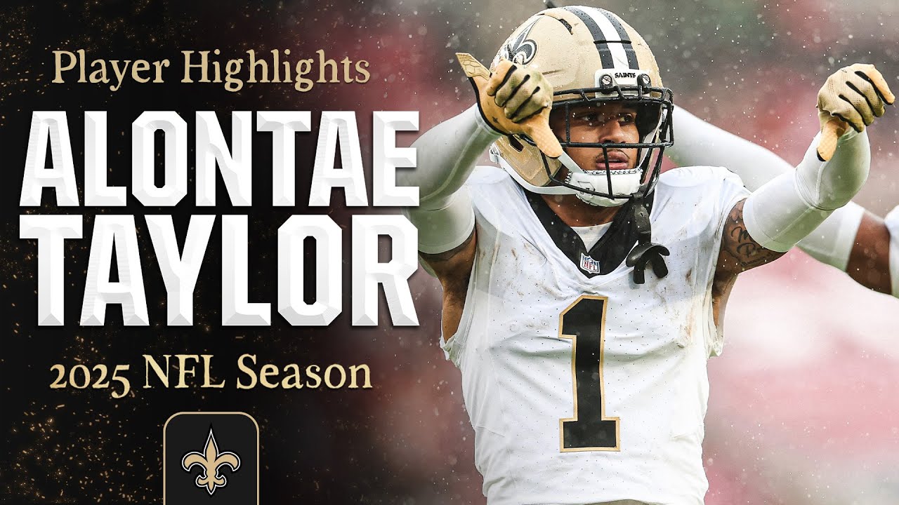 Alontae Taylor 2025 Season Highlights