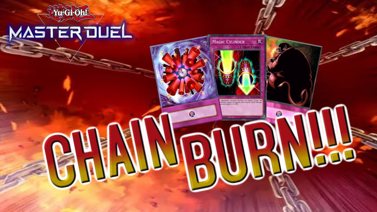 #1 MOST TOXIC DECK IN YU-GI-OH MASTER DUEL - [ BANISH CHAIN BURN ]