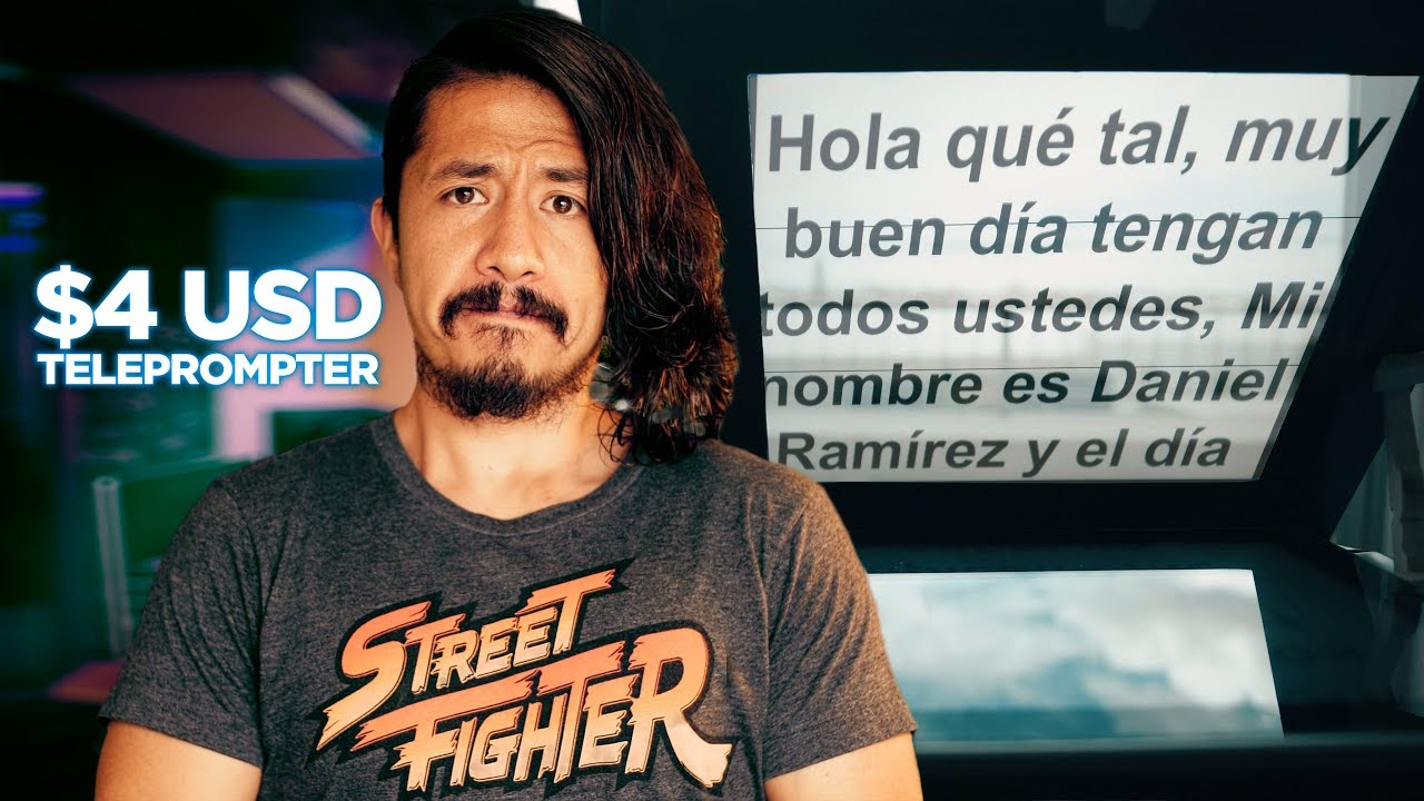 Hacer un TELEPROMPTER *casero*