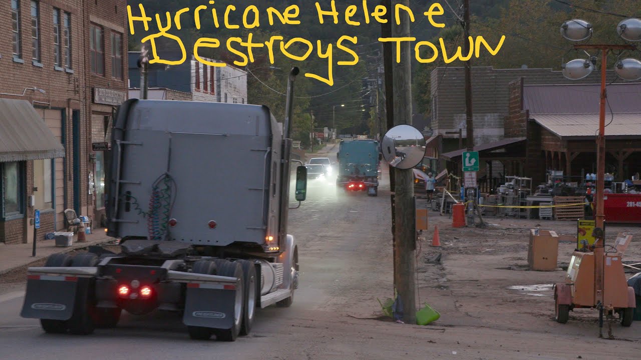 HOT SPRINGS NORTH CAROLINA 10 DAYS AFTER HURRICANE HELENE DESTROYED THIS MOUNTAIN TOWN | NC FLOODED