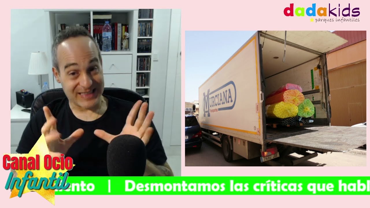 Automontaje de estructuras de juego infantiles. Nuevo video de Canal Ocio Infantil (29/05/23)