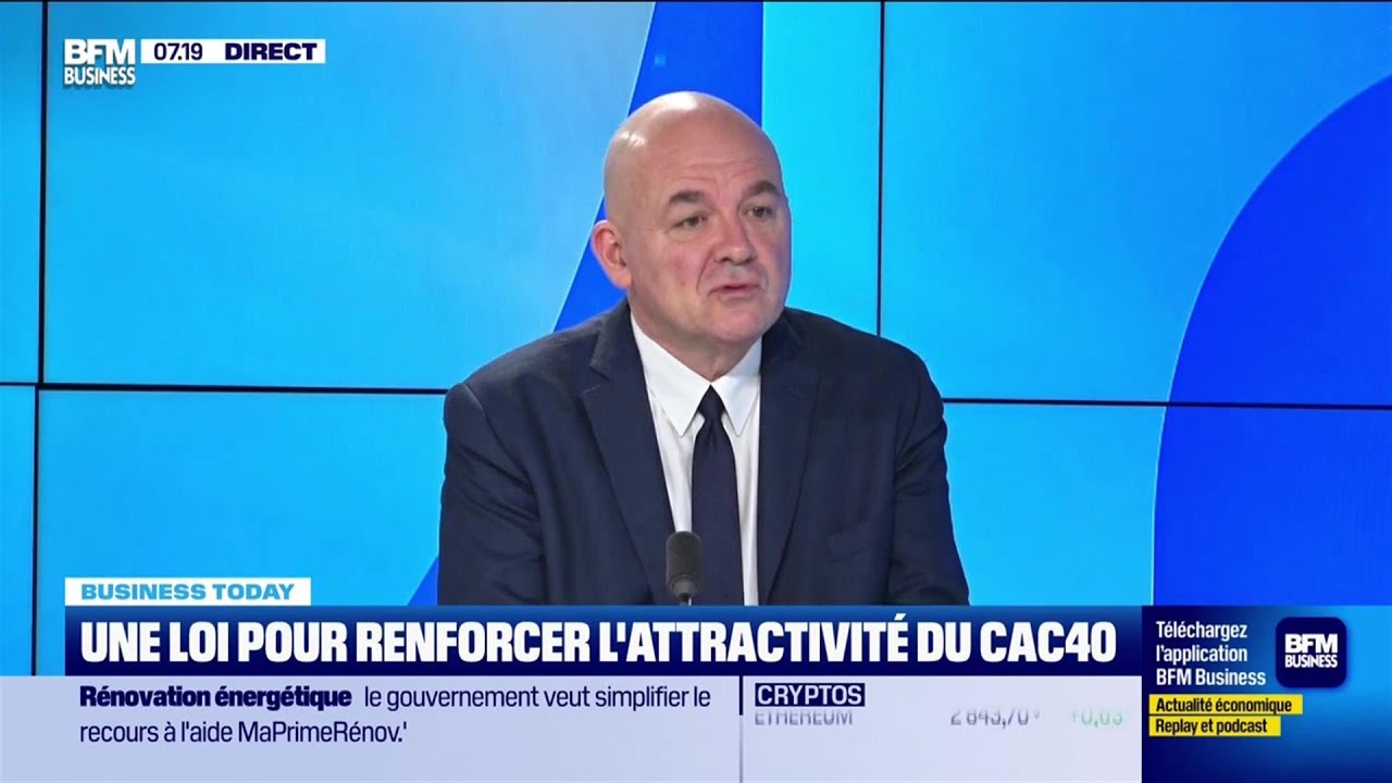 Stéphane Boujnah (Euronext) : Une loi pour renforcer l'attractivité du Cac40