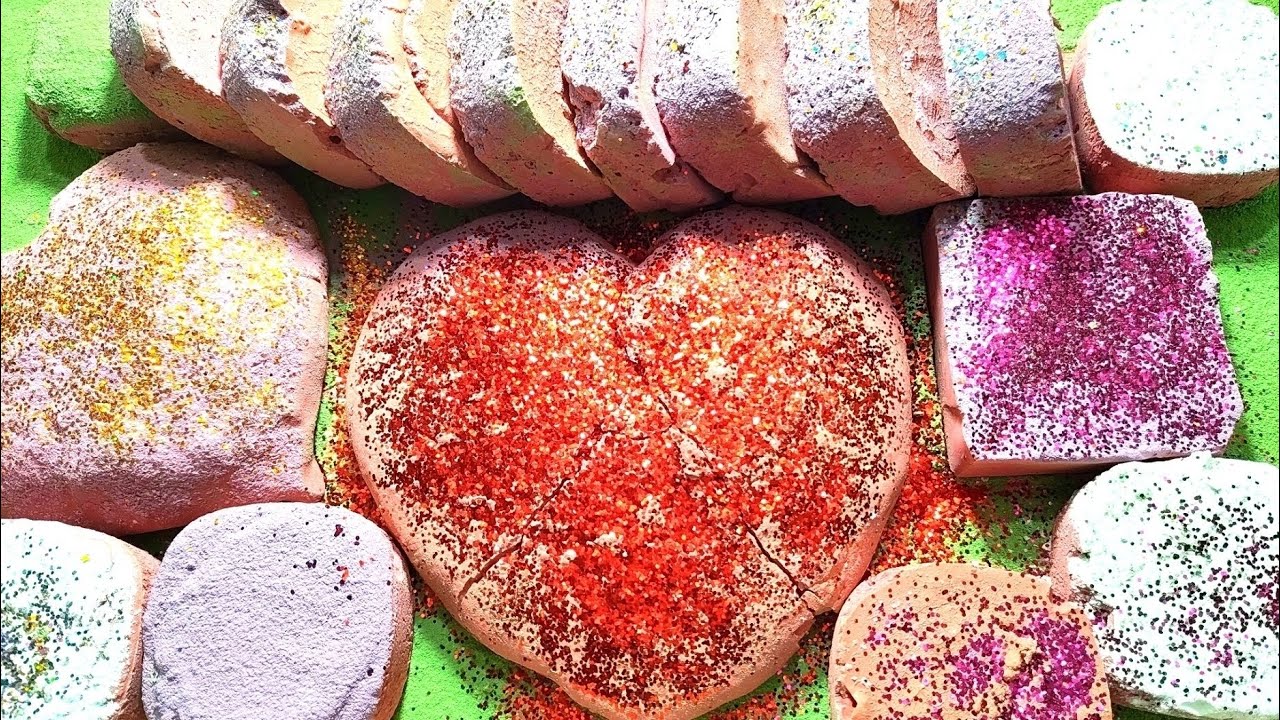 Red chalk pink and red glittery Happy V❤️ - Day 💗💗#gymchalk #satisfying #asmrsounds #trending 