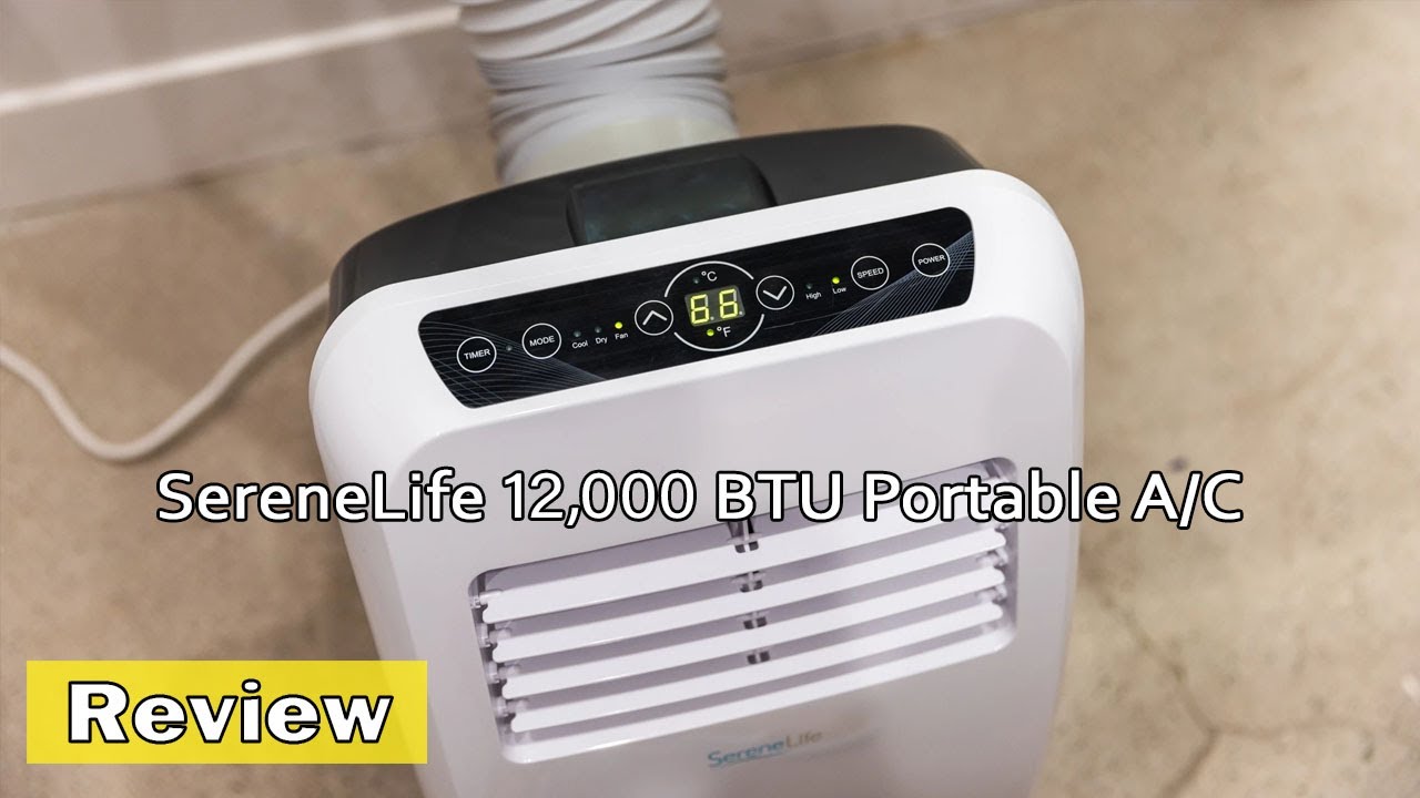 SereneLife 12,000 BTU Portable Air Conditioner Review | Is It Worth it?