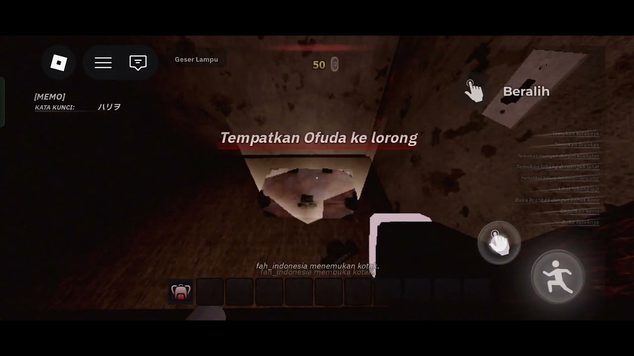 aku mencoba main peta peta