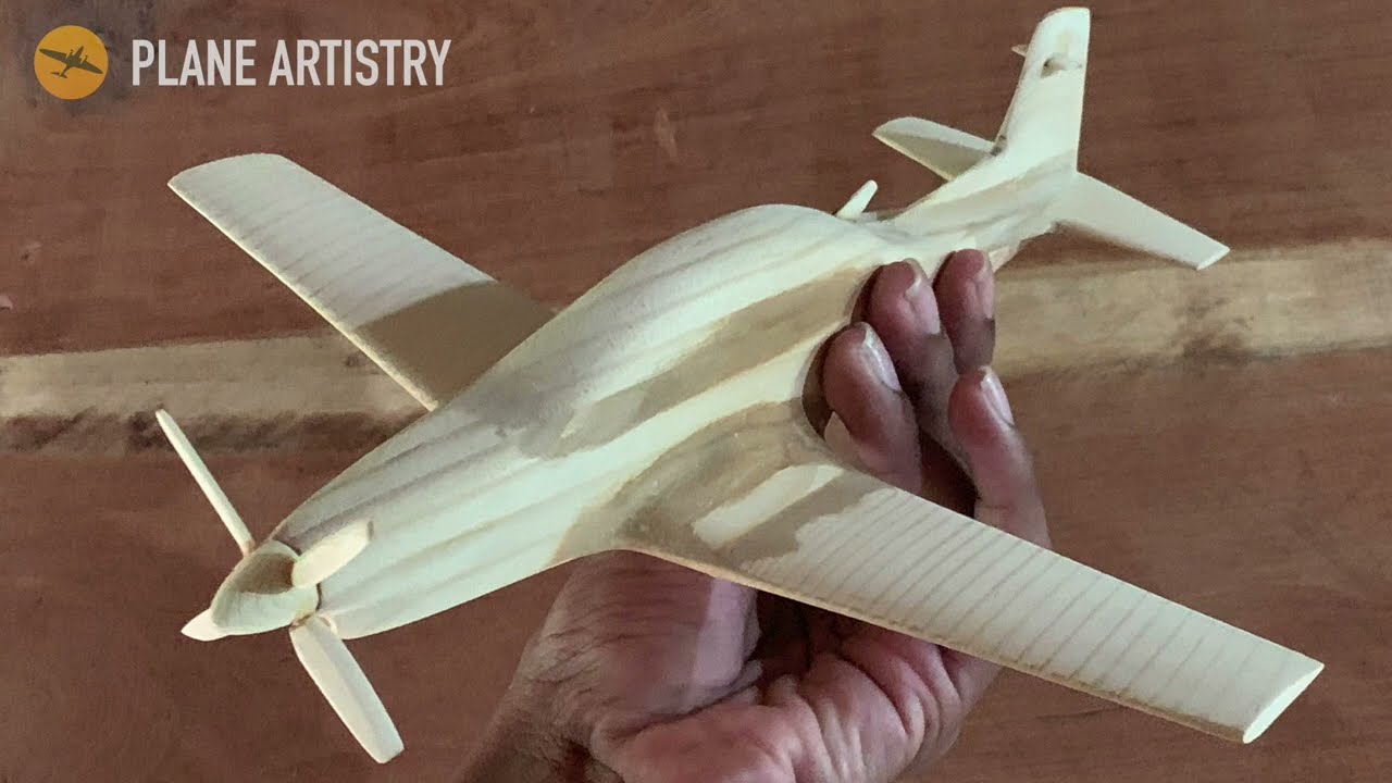 How to make a wooden T6 Texan II