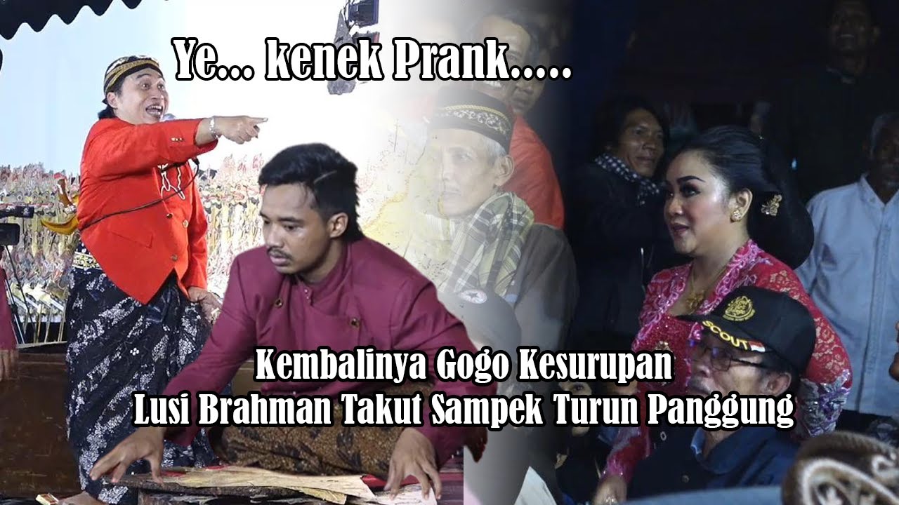 KENEKK PRANKK ~ KEMBALINYA GOGO NDADI LUSI BRAHMAN WEDI SAMPEK MUDUN PANGGUNG