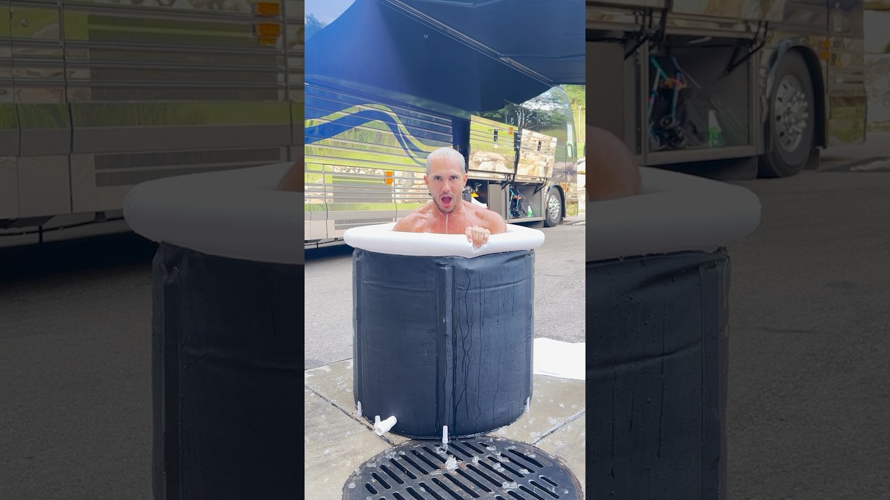BTR does Ice Bath 🧊 Challenge 🥶