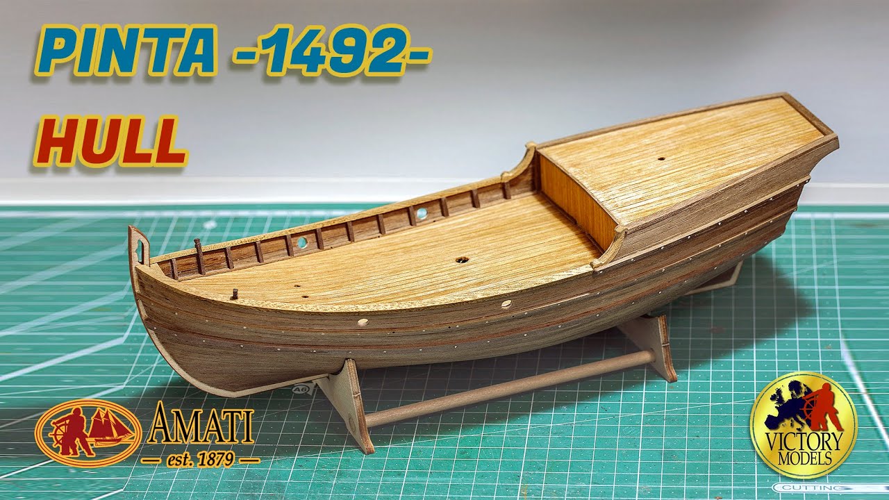 Pinta 1492 from Amati  - Part 1 (Hull)