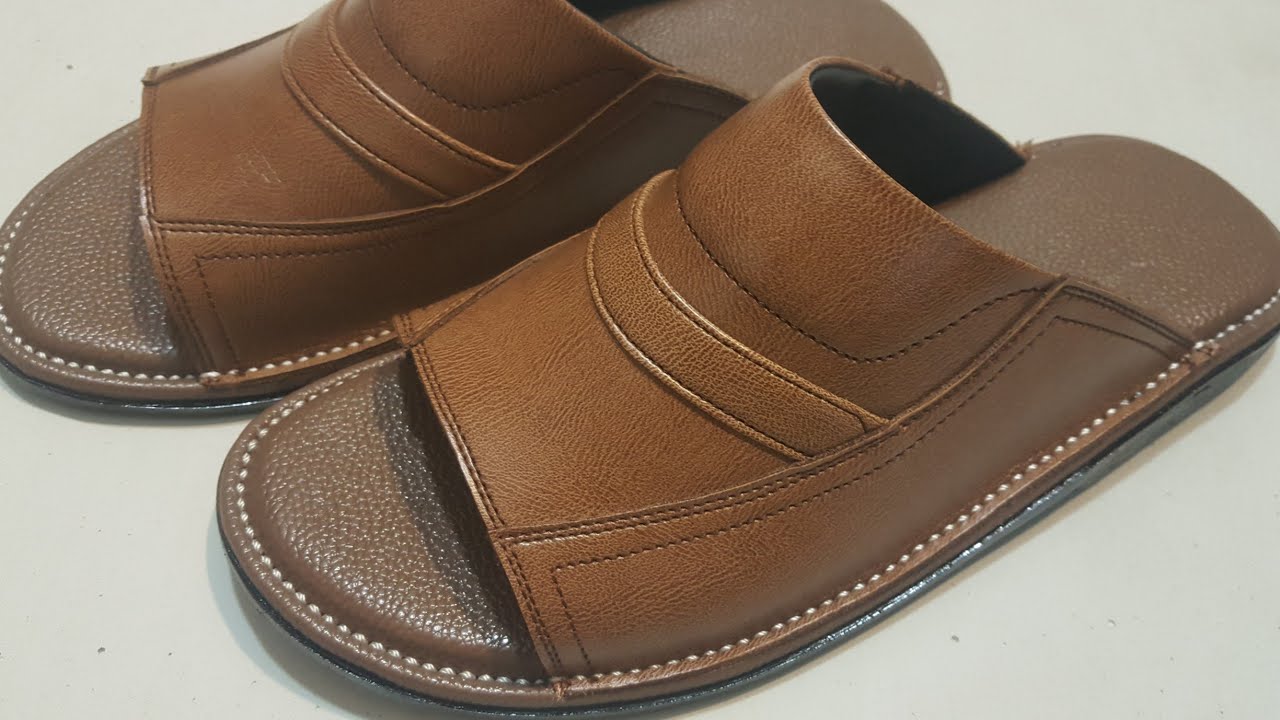 THAILAND PURE BROWN LEATHER CHAPAL