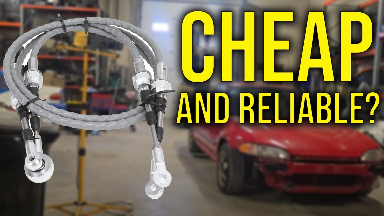 Installing Cheap RSX Shifter Cables in My K-Swap EF (Amazon Special!)