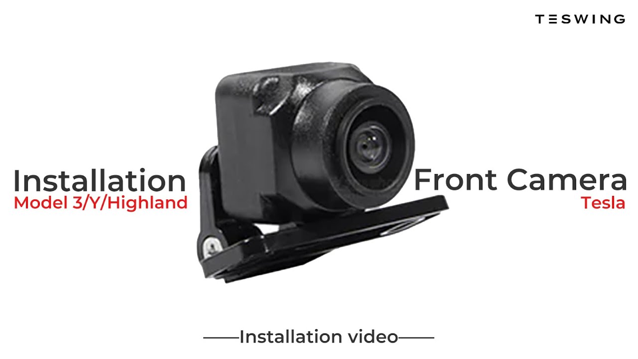 How to Install Tesla Front Camera - Teswing