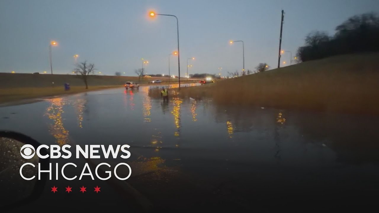 Rain causes flooding in Chicago area, severe storms to come later