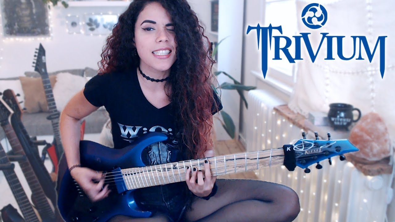 🎸 TRIVIUM - Down from the Sky Guitar Cover | Noelle dos Anjos