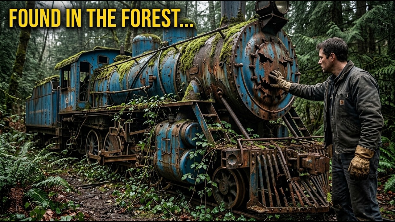ASMR Restoration: Rebuilding the Cursed Choo-Choo Charles Train in the Dark Forest!