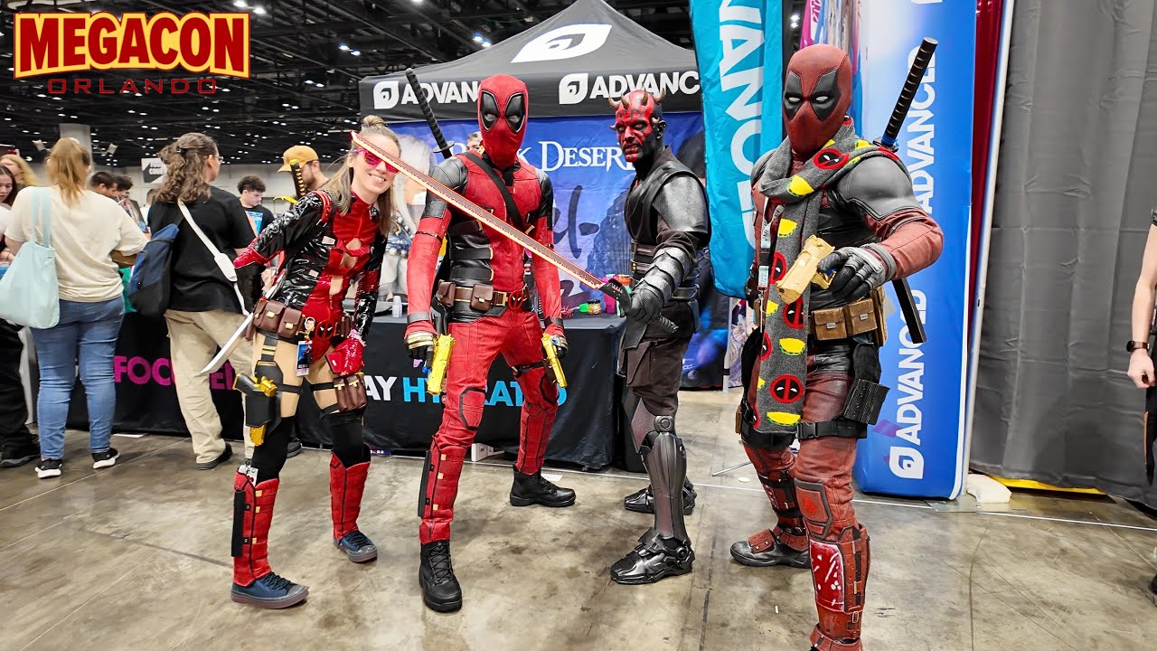 Megacon Orlando 2025 Day 3 Vlog